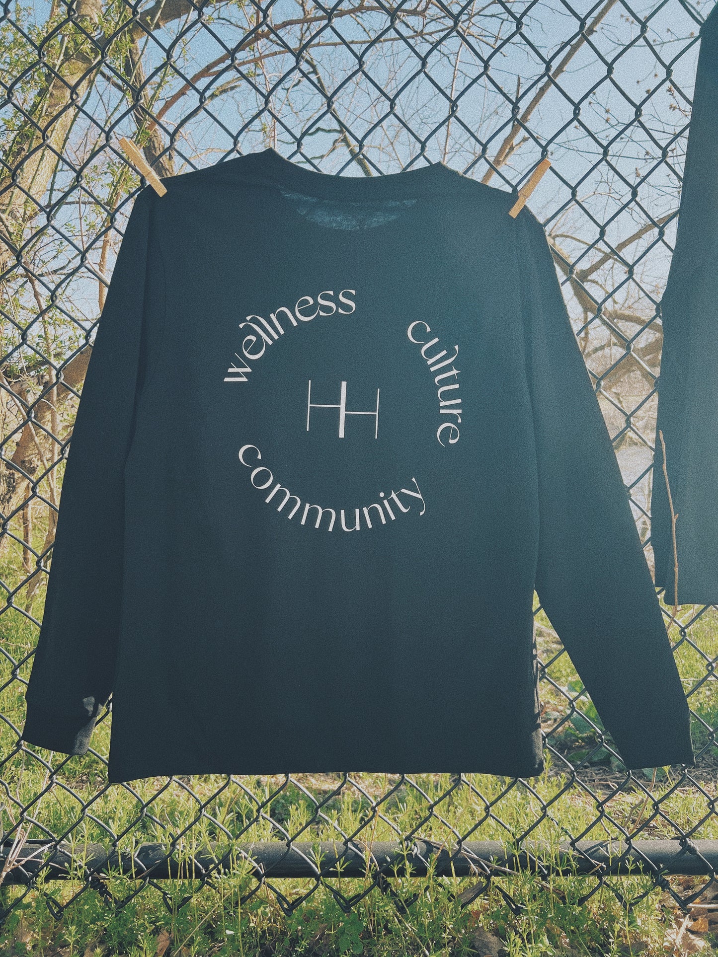 The Hood Health Pillars L/S Tee Black