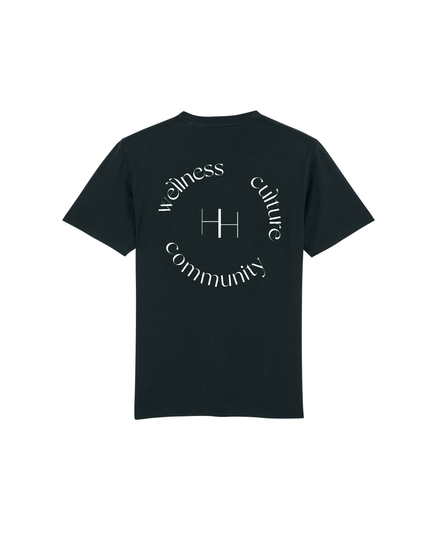 Hood Health S/S Back Tee Black