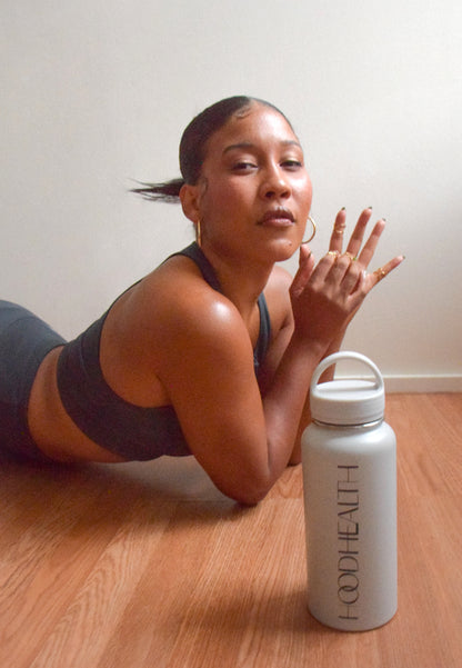 Stainless Steel "Stay Thirsty"  Water Bottle