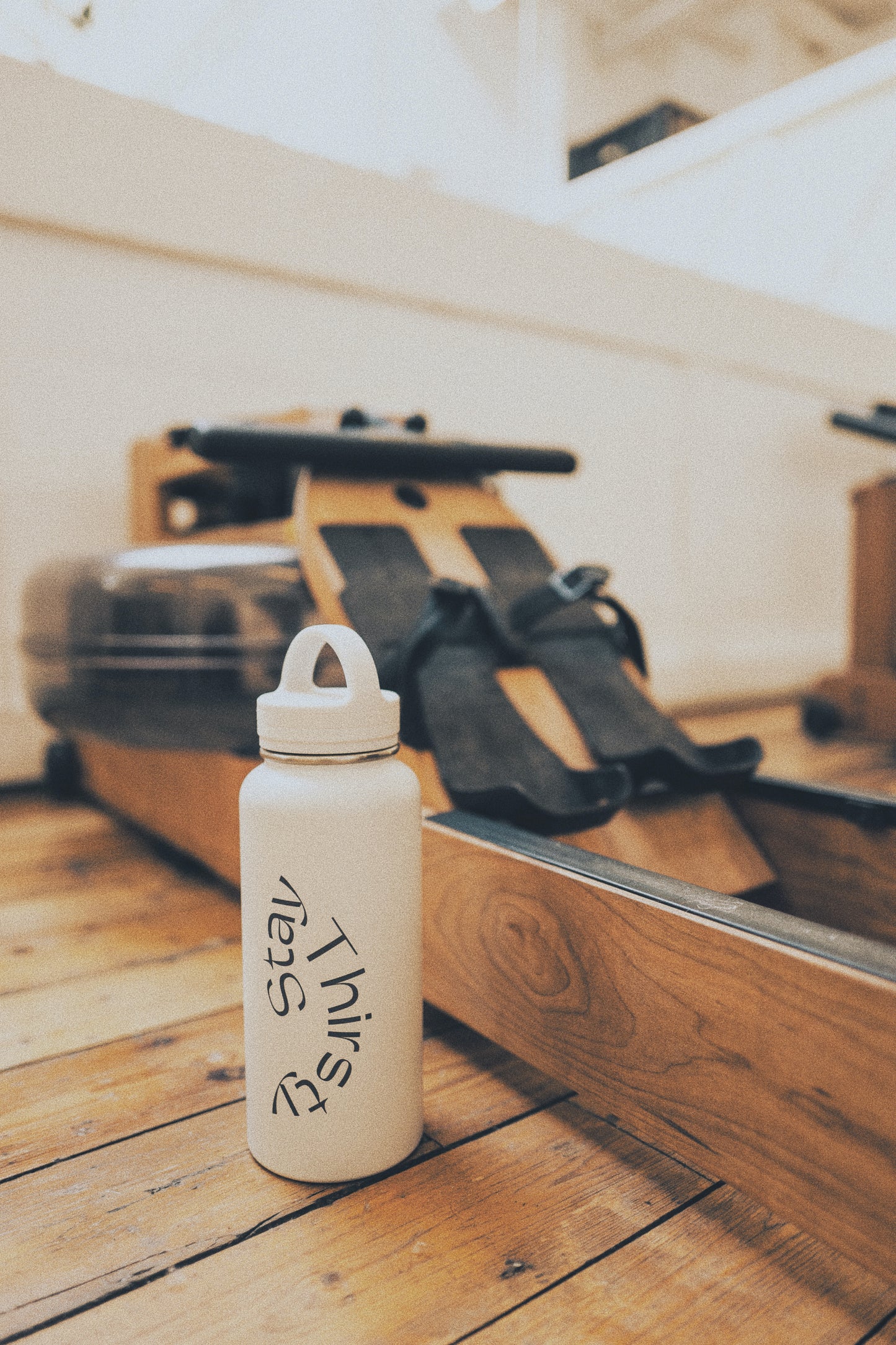 Stainless Steel "Stay Thirsty"  Water Bottle
