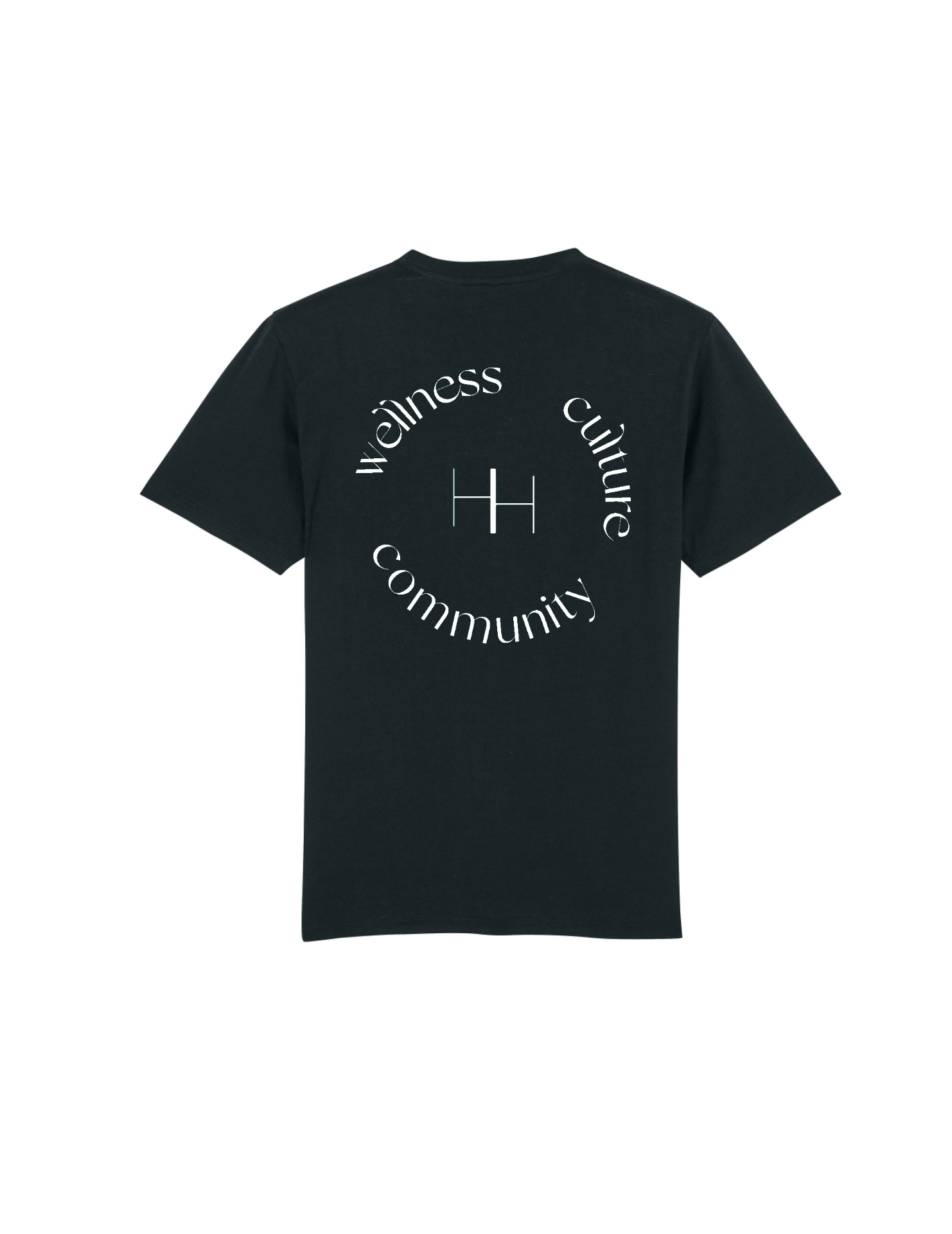 Hood Health S/S Back Tee Black